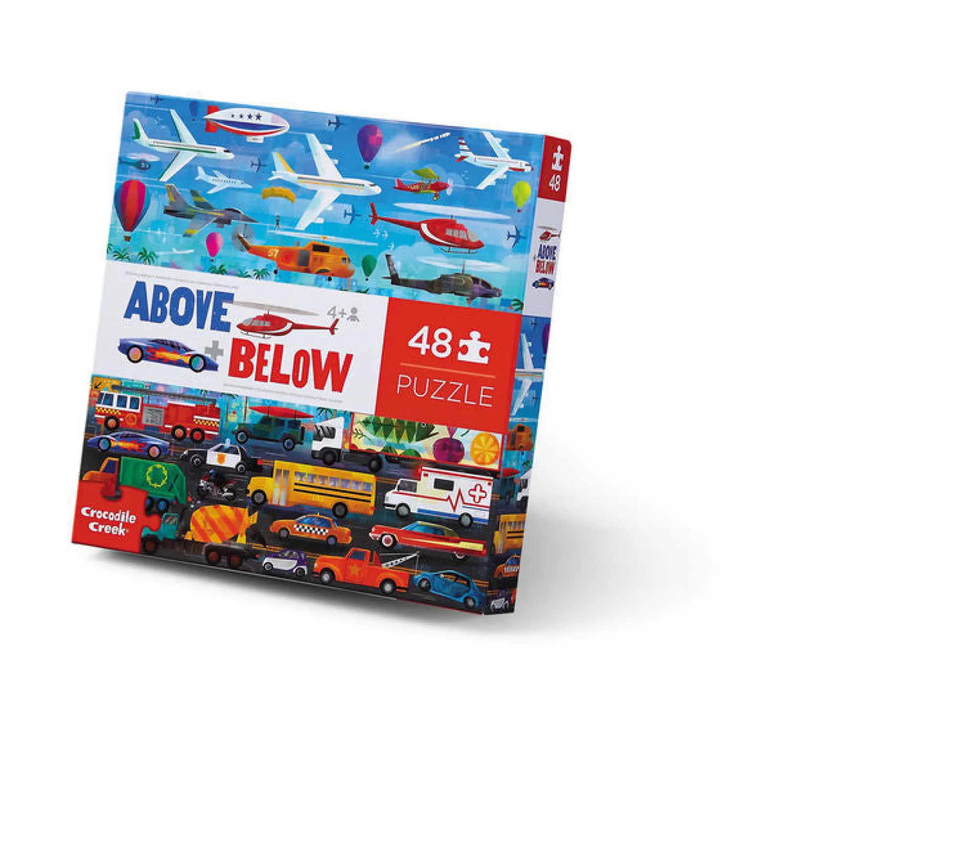 above__below__things_that_0.webp Crocodile Creek Puzzles>Above & Below - Things that Go - 48 piece puzzle - 4+