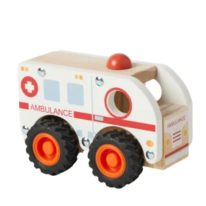 Zookabee Wooden Toys>Ambulance & Police Car Wooden Toys - 18M+