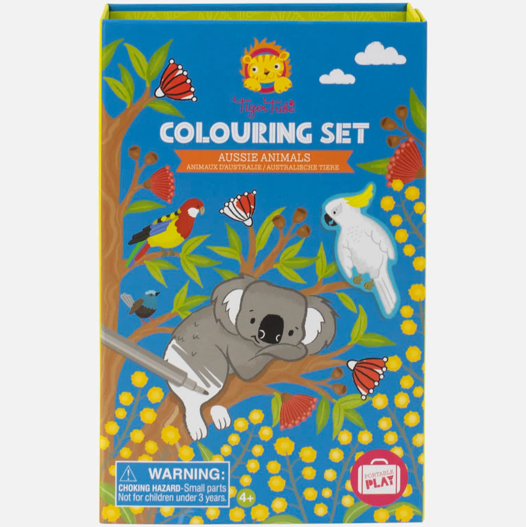 aussie_animals__colouring_6.webp Tiger Tribe Art & Craft | Australian>Aussie Animals - Colouring Set - 4+