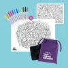 Little Change Creators Art & Craft | Australian>Australia - Reusable Colouring & Doodle Mat- 3+