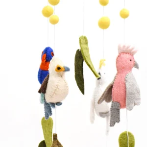 Tara Treasures Decor | Australian>Australian Birds Mobile - Round (due March)