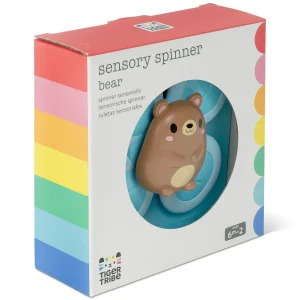 Tiger Tribe Travel | Sensory>Bear Sensory Spinner - 6M+