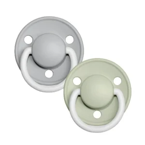 BIBS Baby>- De Lux - Silicone Nipple - One Size (4 colours)