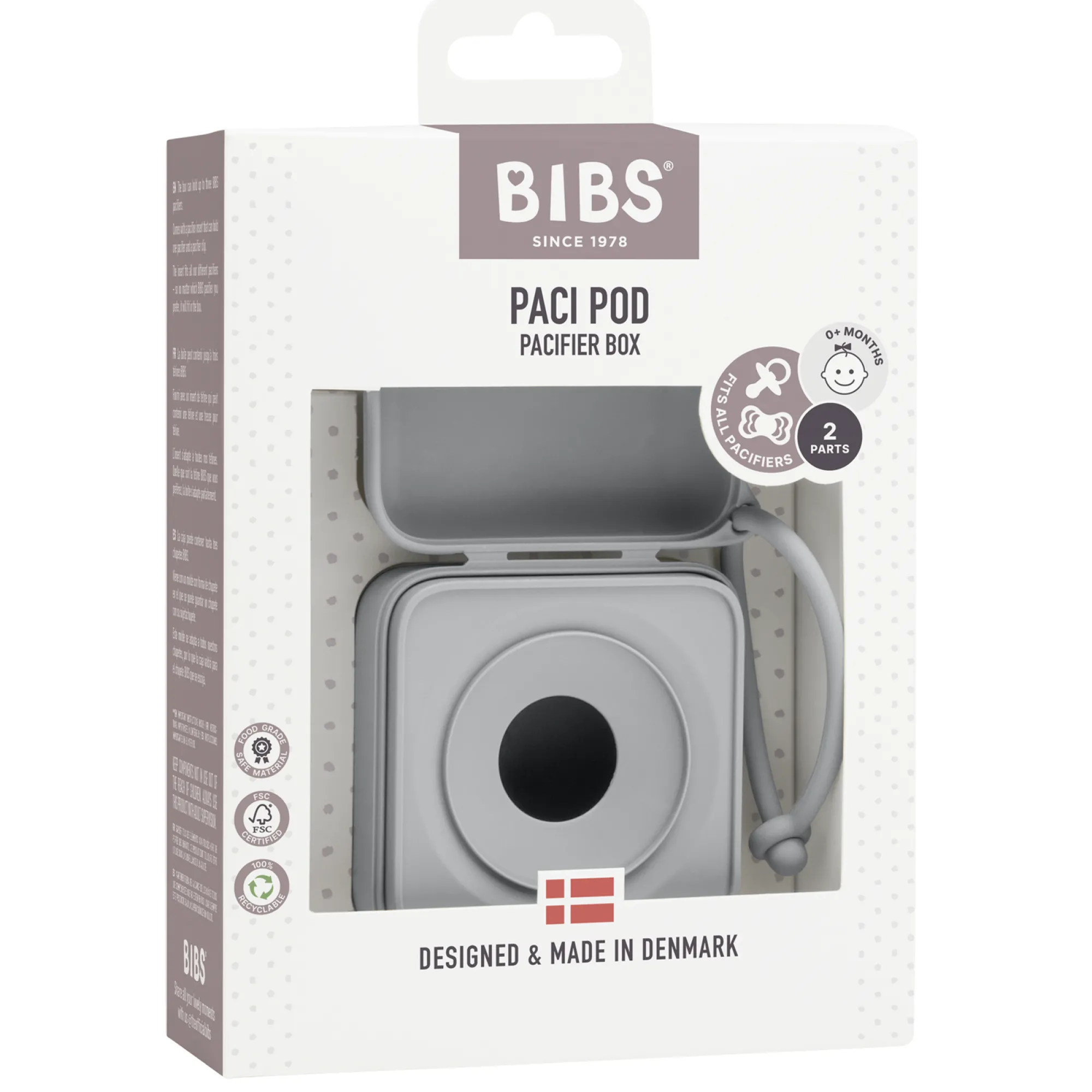 bibs_paci_pod__pacifier_b_2.webp BIBS Travel | Baby>Paci Pod - Pacifier Box - (3 colours)