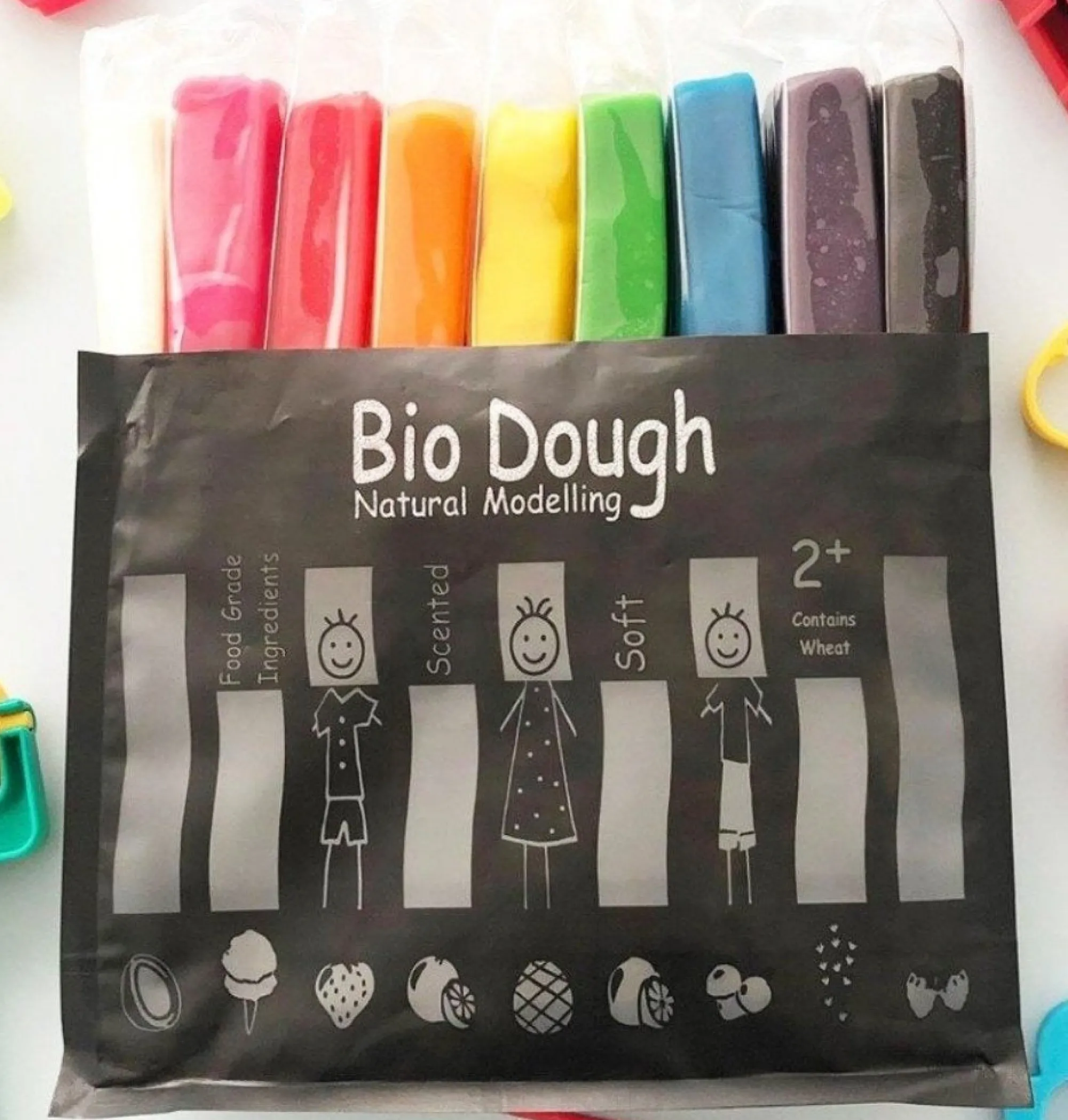 bio_dough_rainbow__rehydr_5.webp Bio Dough Sensory | Eco>Rainbow - Rehydratable - 2+
