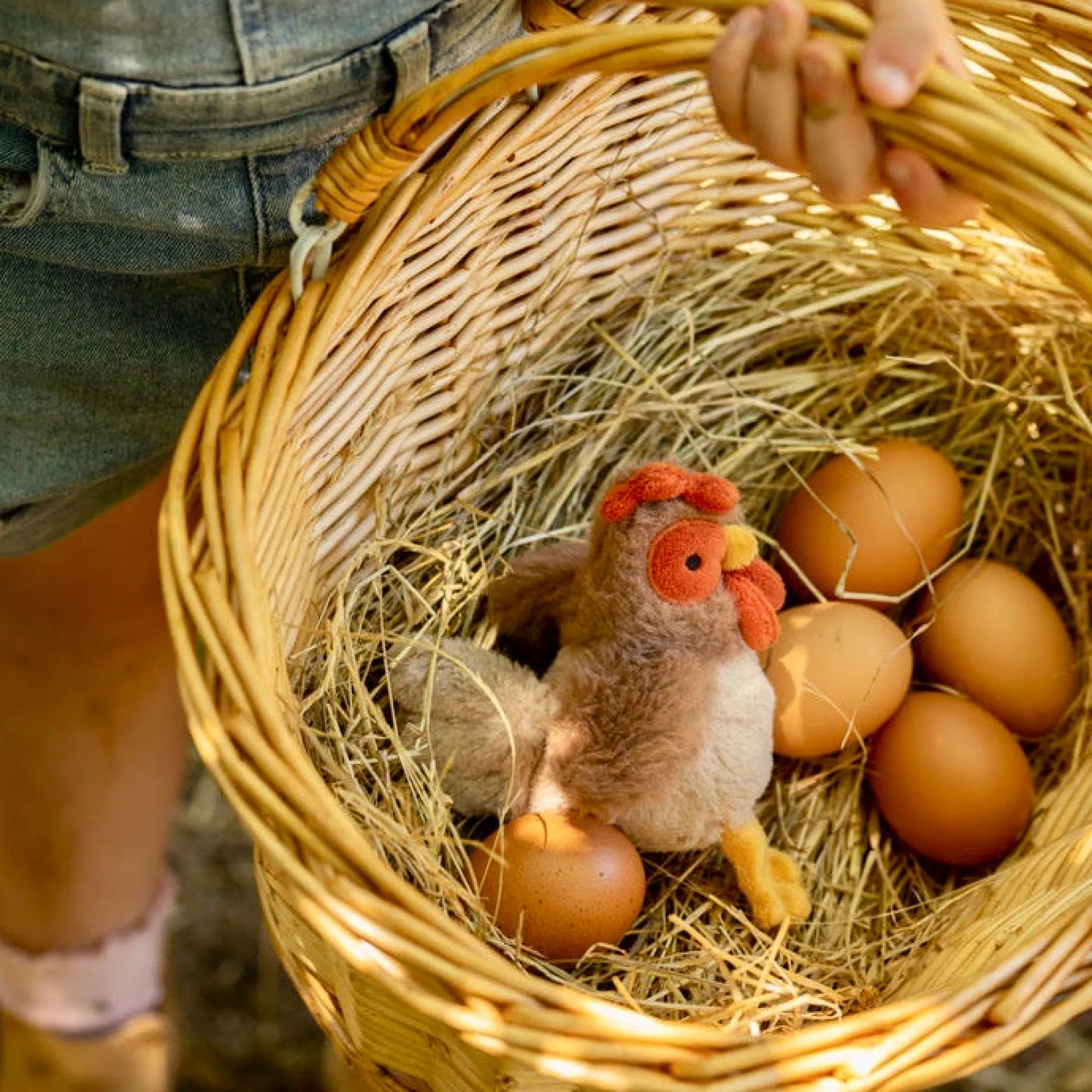 bubba_rooster_rattle_4.webp Nana Huchy Soft Toys | Easter>Bubba Rooster Rattle