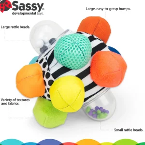 Sassy Baby Baby>Bumpy Ball - 6M+