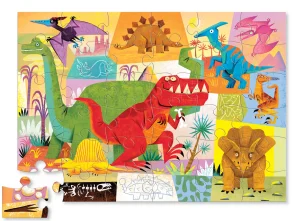 Crocodile Creek Puzzles>Classic Floor Puzzle - Dinosaur - 36 pieces - 3+
