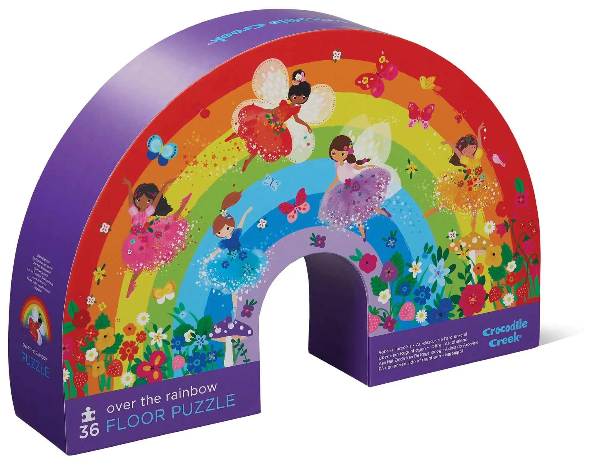 classic_floor_puzzle__rai_0.webp Crocodile Creek Puzzles>Classic Floor Puzzle - Rainbow - 36 pieces - 3+