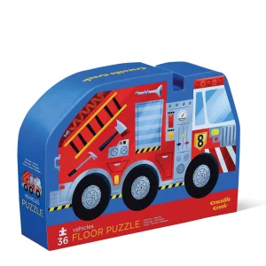 Crocodile Creek Puzzles>Classic Floor Puzzle - Vehicles - 36 pieces - 3+