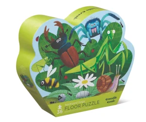 Crocodile Creek Puzzles | Garden>Classic Floor Puzzle -Backyard Bugs - 36 pieces - 3+