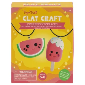 Tiger Tribe Art & Craft>Clay Craft Sweeties Necklace Kit - 5+