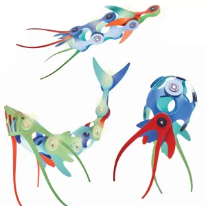 CLIXO Open Ended Play | Activity>- 24 piece Ocean Creatures - 6+
