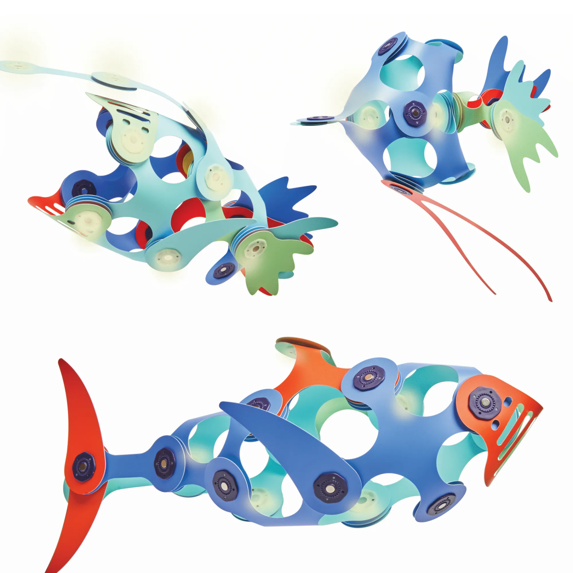 clixo___piece_ocean_creat_3.webp CLIXO Open Ended Play | Activity>- 24 piece Ocean Creatures - 6+