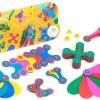CLIXO Open Ended Play | Activity>- 42 piece Rainbow Pack - 4+