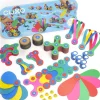 CLIXO Open Ended Play>- 72 piece Wheel Creator Pack - 6+