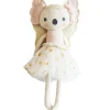 Alimrose Dolls | Australian>40cm Large Koala Dress Up Doll - Ivory & Pink - 3+