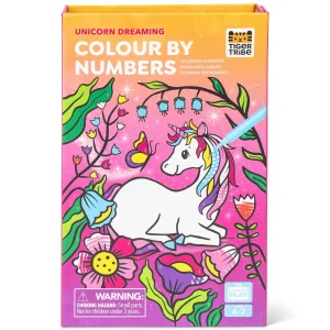 Tiger Tribe Art & Craft>Colour by Numbers - Unicorn Dreaming - 4+