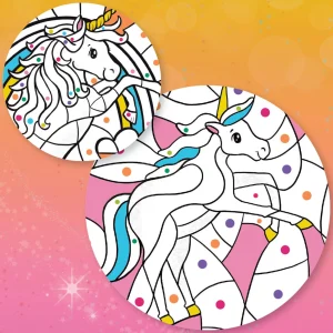 Tiger Tribe Art & Craft>Colour by Numbers - Unicorn Dreaming - 4+