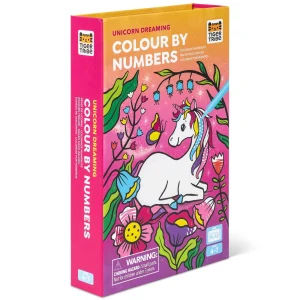 Tiger Tribe Art & Craft>Colour by Numbers - Unicorn Dreaming - 4+