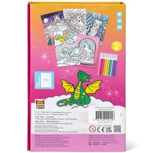 Tiger Tribe Art & Craft>Colour by Numbers - Unicorn Dreaming - 4+