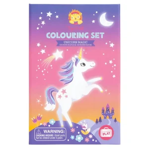 Tiger Tribe Art & Craft>Colouring Set - Unicorn Magic - 4+