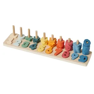 Zookabee Wooden Toys>Counting Stacker - 2+ (due Feb)