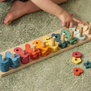 Zookabee Wooden Toys>Counting Stacker - 2+ (due Feb)