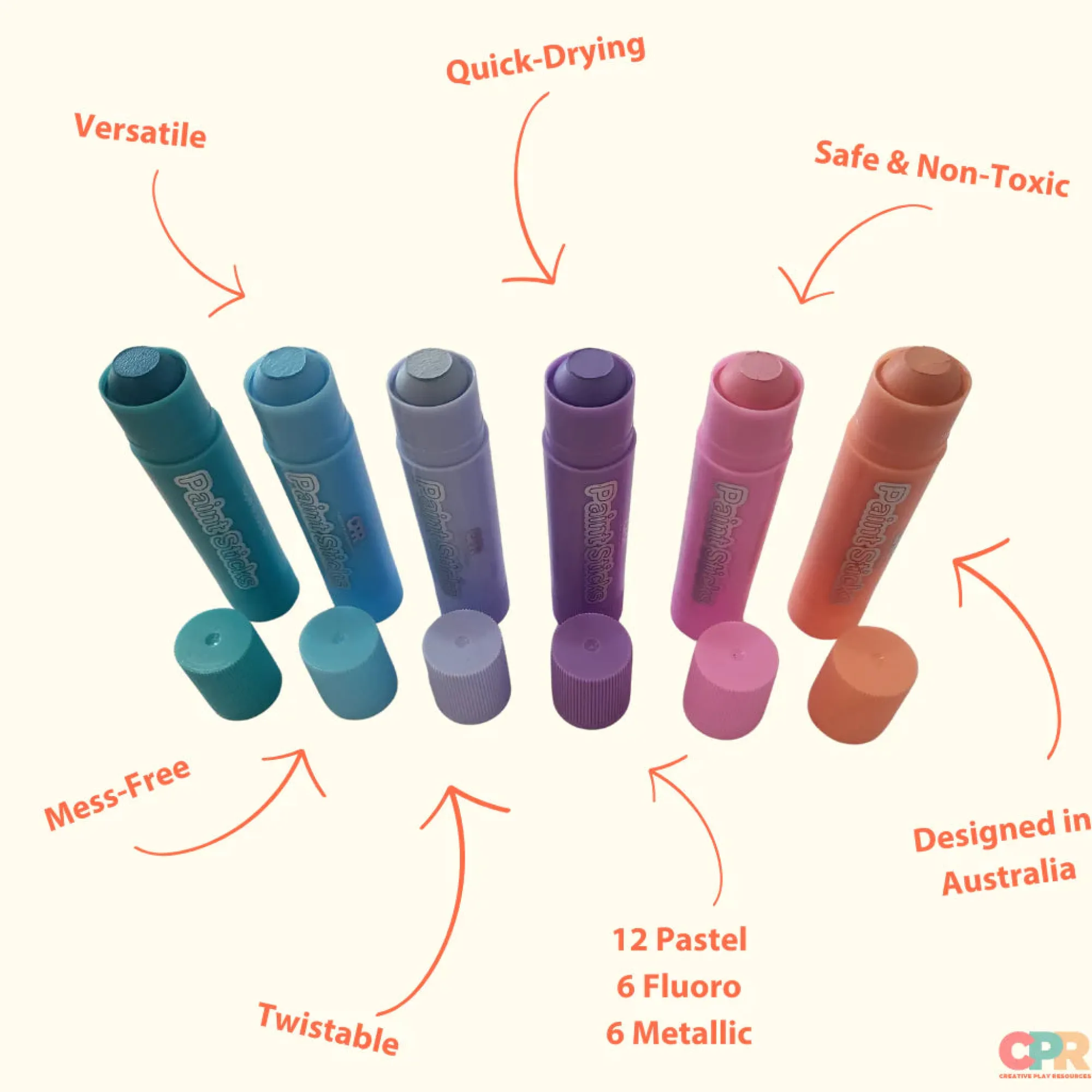 cpr_pack_paint_sticks___p_2.webp Creative Play Resources Art & Craft>CPR Pack Paint Sticks - 24 Pack - 3+