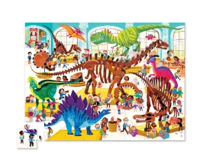 Crocodile Creek Puzzles>Day at the Museum Dinosaur - 48 Pieces - 4+