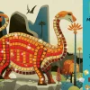 Djeco Art & Craft | Outlet>Dinosaur Mosaics - Art by Numbers - 5+