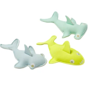 Sunnylife Beach | Outlet>Dive Buddies - Salty the Shark - Aqua Neon Yellow - 6+