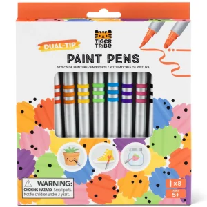 Tiger Tribe Art & Craft>Dual Tip Paint Pens - 5+