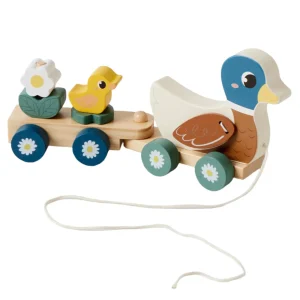 Zookabee Wooden Toys | 1st Birthday>Duck Train Set - 12M+