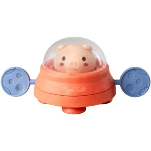 Tiger Tribe Eco | Bath Time>Eco Bath Paddle Ship - Space Piggy - 12M+