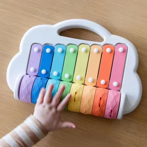 Tiger Tribe Music | Eco>Eco Rainbow Roller Xylophone - 12M+