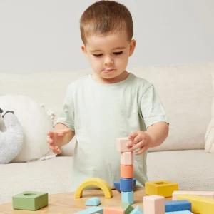 Tiger Tribe Eco | 1st Birthday>Eco Rattle & Stack Blocks - 12M+