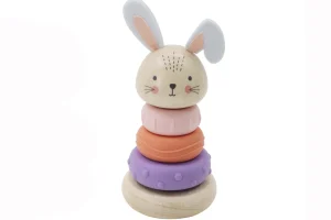 Kaper Kidz Baby>Eco Stack Bunny Rings - 10M+