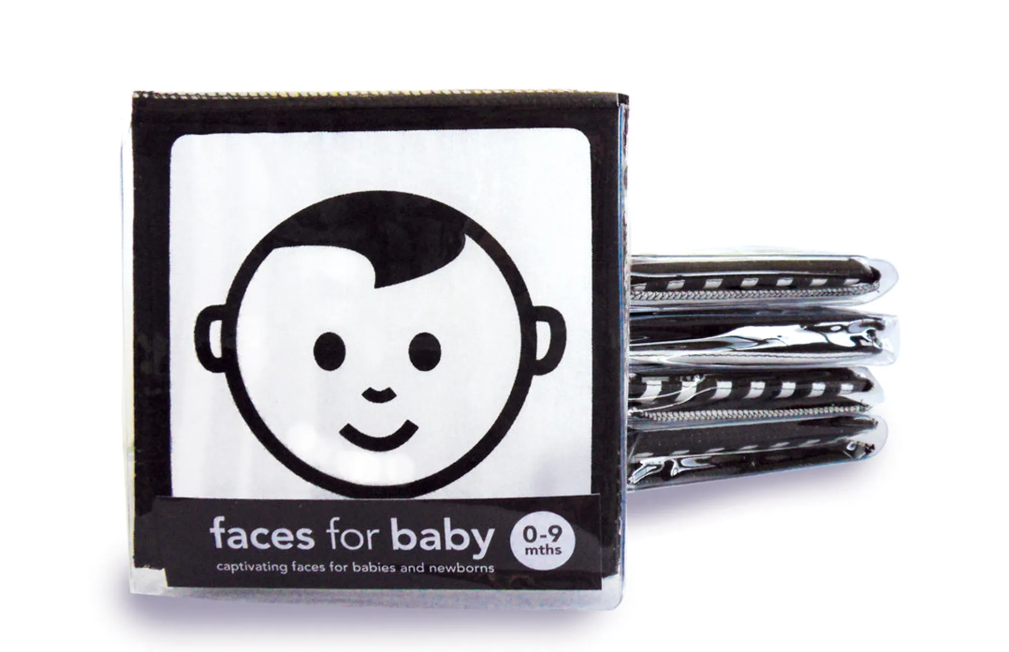 faces_for_baby_cloth_book_1.webp Mesmerised Eco | Books>Faces for Baby Cloth Book - 0+