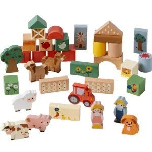 Zookabee Wooden Toys>Farm Fun Blocks - 18M+ (due Feb)