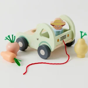 Studio Circus Wooden Toys | 1st Birthday>Farm Tractor Set - 12M+