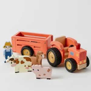 Zookabee Wooden Toys>Farm Truck Set - 2+