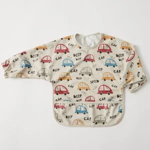 Nordic Kids Travel | Feeding & Hydration>Feeding Bib- Art Smock - 4M+ (9 deisgns)