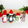 Tara Treasures Christmas>Felt Christmas Decoration - Santa & Reindeer