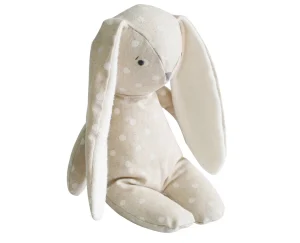 Alimrose Easter | Outlet>Floppy Bunny Linen - White Spot - 25cm