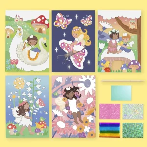 Tiger Tribe Art & Craft>Foil Art - Fairy - 5+