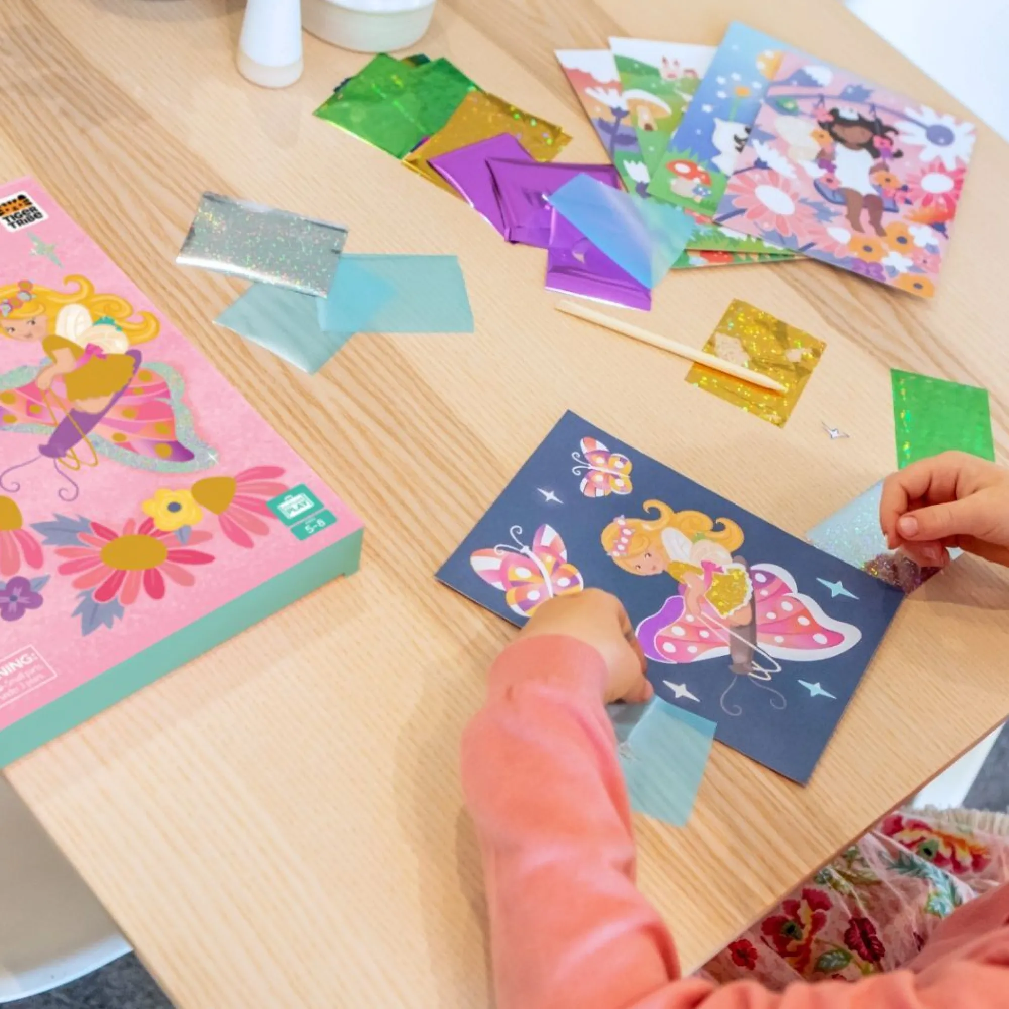foil_art__fairy___2.webp Tiger Tribe Art & Craft>Foil Art - Fairy - 5+