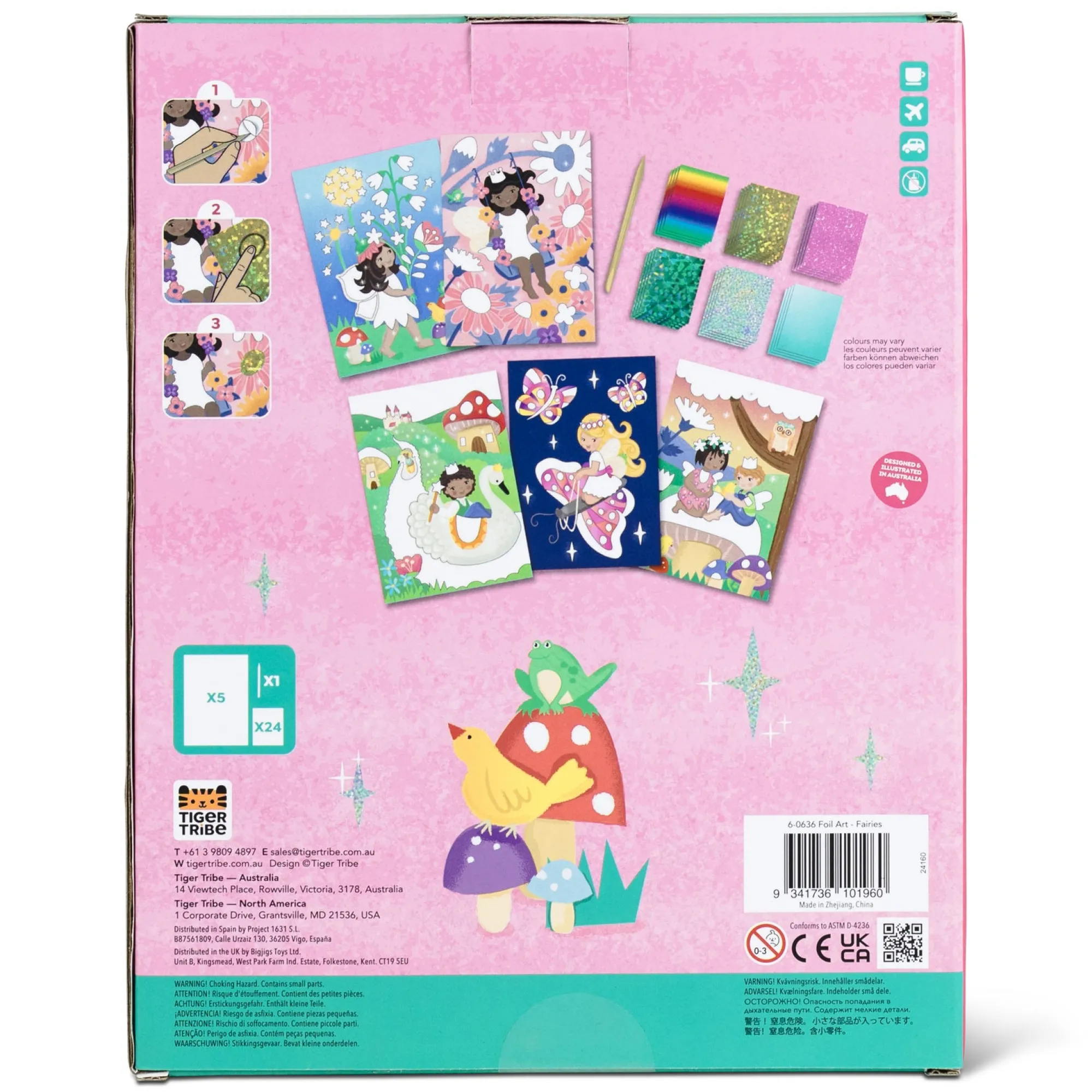 foil_art__fairy___4.webp Tiger Tribe Art & Craft>Foil Art - Fairy - 5+