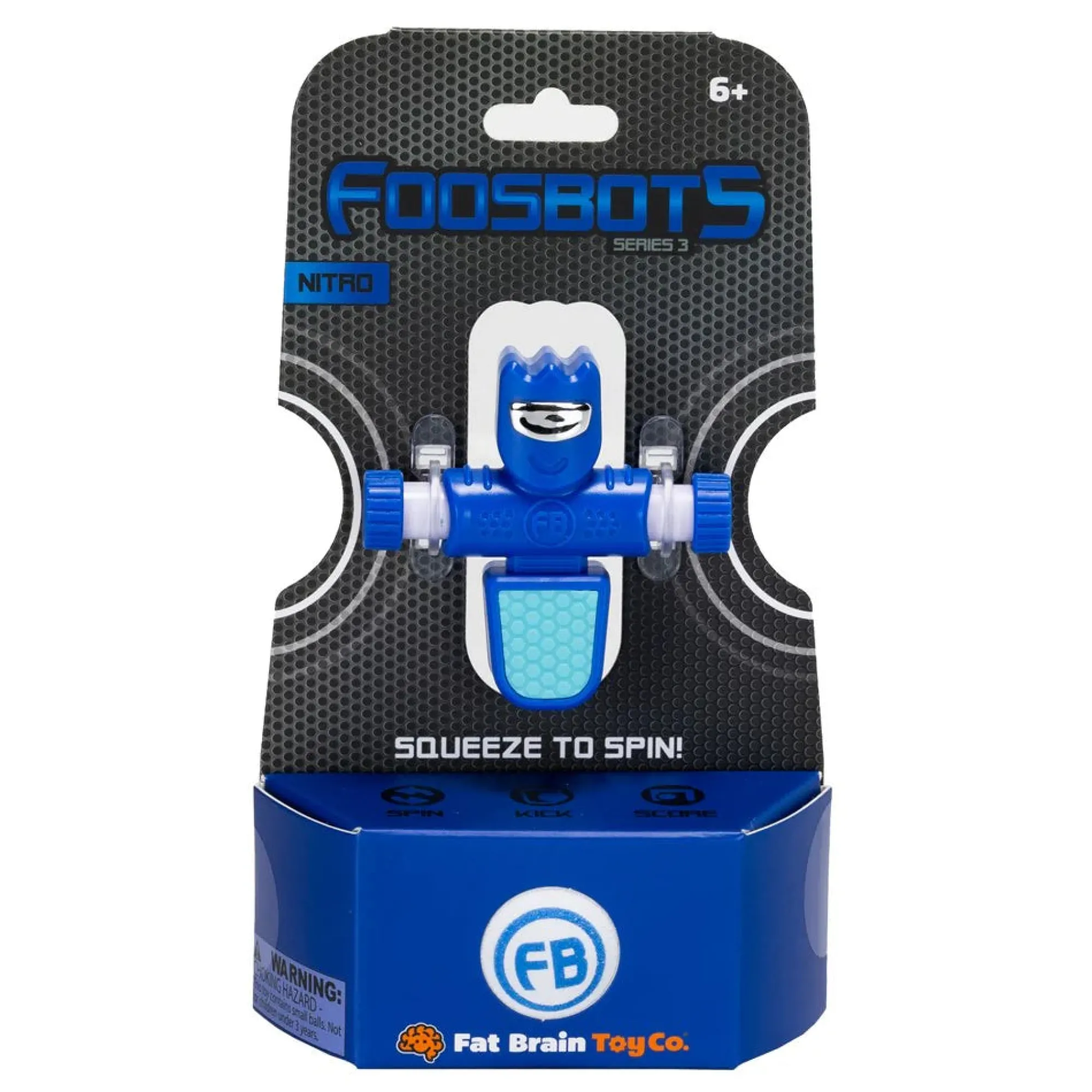 foosbots_single_nitro_blu_0.webp Fat Brain Toy Co Games>Foosbots Single Nitro Blue - 6+