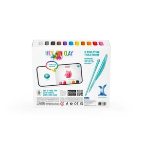 Hey Clay Art & Craft>- ANIMALS - 3+